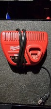Milwaukee 48-59-2401 M12 12V Lithium Ion Battery Charger Slightly Used Condition