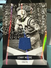2010 Certified Immortals GU Jersey Refractor /250 Lenny Moore #161 HOF ‘58 Colts