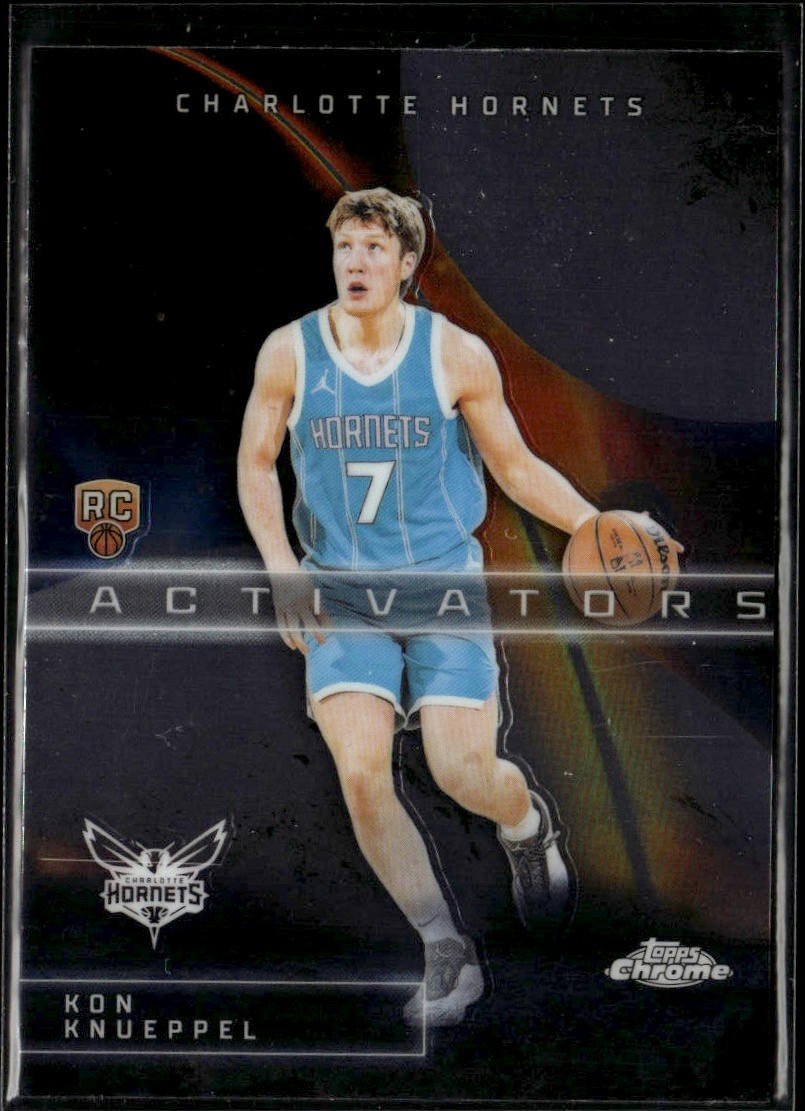 2025-26 Topps Chrome Activators Kon Knueppel #AC-14 | Charlotte Hornets