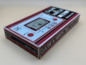 Nintendo Game & Watch BALL AC-01 1st Edition Silver Series 1980 With Box