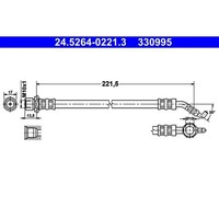 ATE 24.5264-0221.3 Bremsschlauch