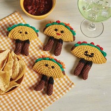 Herrschners  Boot Scootin' Tacos Crochet Kit