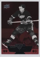 2012-13 Upper Deck Black Diamond Triple Ruby 58/100 Ted Lindsay #174 HOF p8f