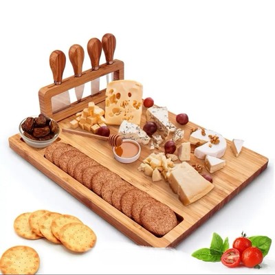 M Design Charcuterie Board with bamboo forks