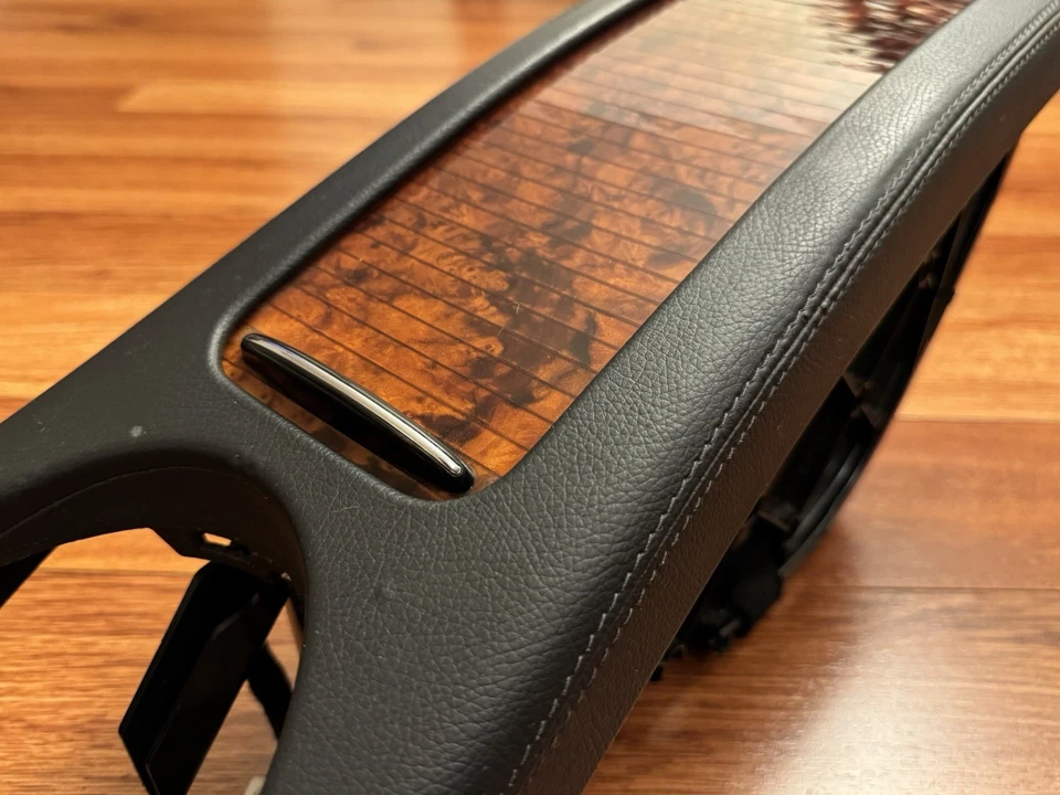 Mercedes W211 E350 E55 2005-2009 consola central reposabrazos unidad de almacenamiento negro OEM Foto 4 de 4