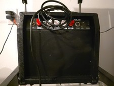 20W Amp with Built-In Speaker , 1/4'' Instrument Input , Headphone Jack  AUX...