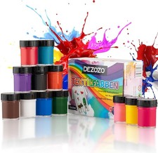 Stoffmalfarben Textilfarben | Set aus 24x25ml...