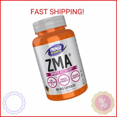 NOW Foods Sports Nutrition, ZMA (Zinc, Magnesium and Vitamin B-6), Enhanced Abso