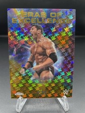 Batista Eras Of Excellence #/50 2026 WWE Topps Chrome Logofractor WRESTLEMANIA