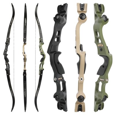 Arco Ricurvo ILF 62” 30-60lb – Riser 19” Takedown Per Caccia E Tiro (Destrorso)