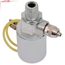 1x Chrome Solenoid Valve 150psi 12v Fits Air Tube Air Tank Compressor Train Horn