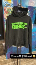Vlone Hoodie Sz M New Condition
