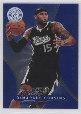 2012-13 Totally Certified Totally Blue 15/299 DeMarcus Cousins #47 2b6
