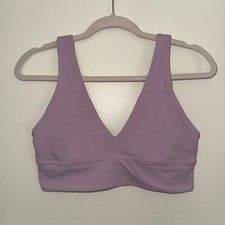 Lululemon Align V-Neck Bra Light Support, A/B Cup Light Pink Size 10