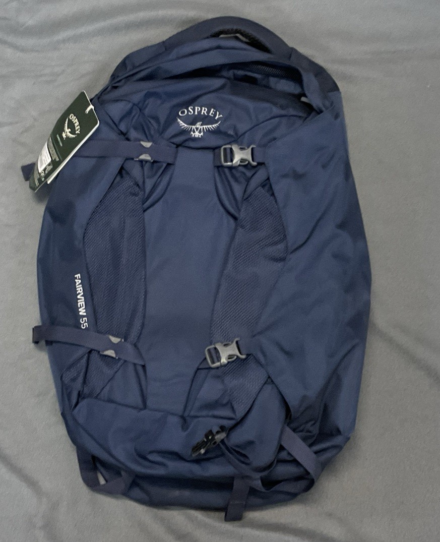 Osprey Fairview 55L Women s Travel Backpack - Black - NEW! FREE SHIPPING! |  eBay