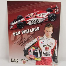Dan Wheldon Signed Hero Card #26 Jim Beam Klein Tools Andretti Green Racing 2005