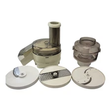 Vintage Oster Kitchen Center Food Processor Salad Maker  4 Disks For Chopping