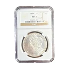 1884-O Morgan Silver Dollar $1 NGC MS63 Business Strike New Orleans