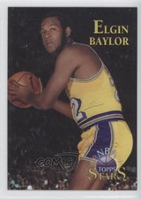 1996 Topps Stars Finest Refractor Elgin Baylor #6 HOF 3u4