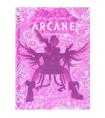The Art and Making of Arcane Hardcover Book Gaming Art Design Guide