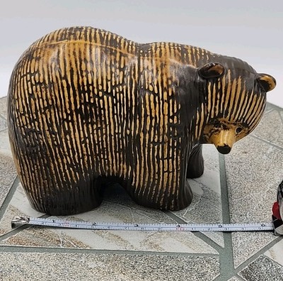 Lisa Larson Gustavsberg Sweden Bear Pottery Large 6'' L