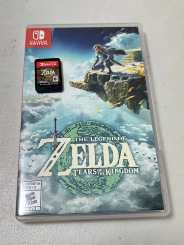 The Legend of Zelda: Tears of the Kingdom Nintendo Switch Case & Cartridge USA