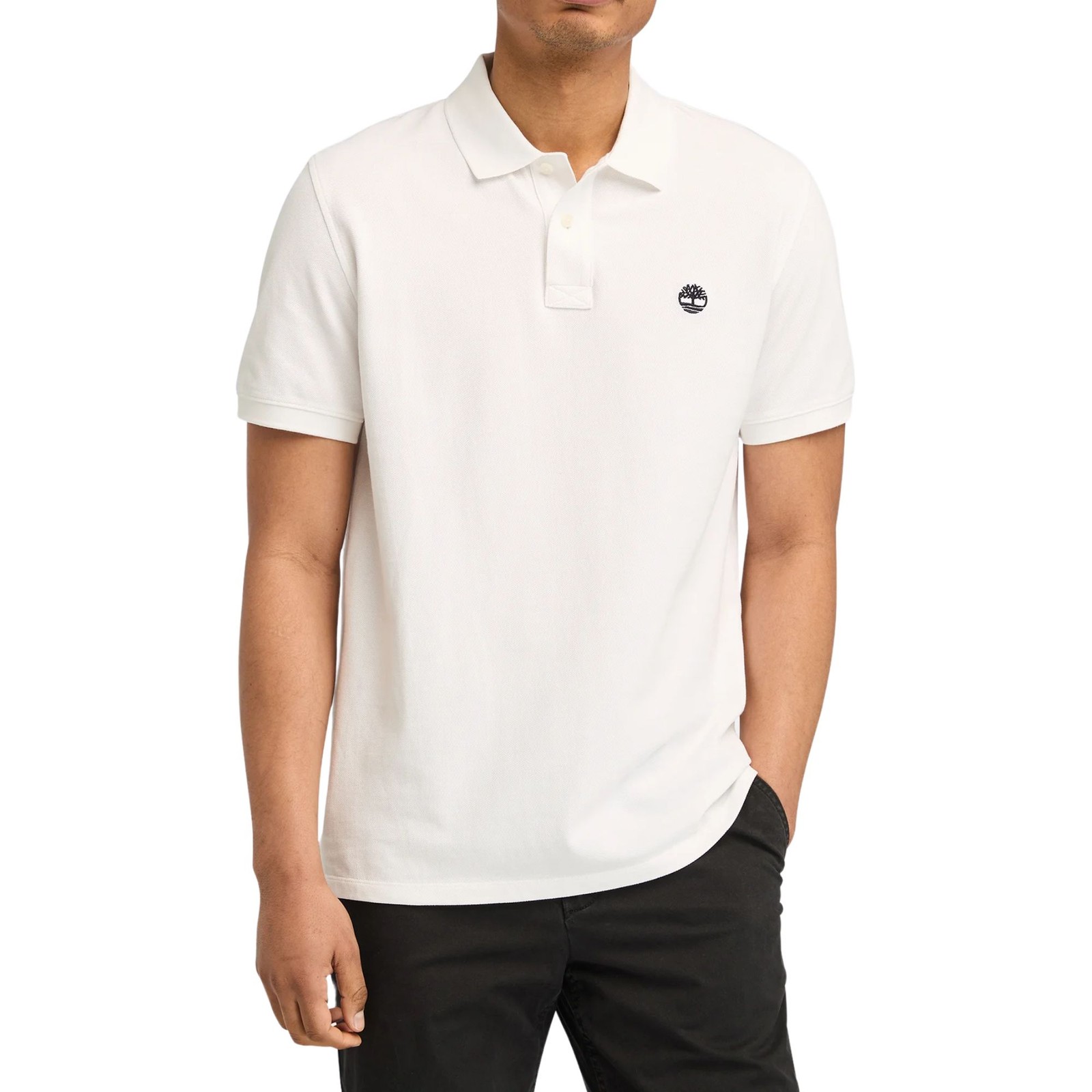 Timberland Polo da Uomo Миллерс Ривер Бьянко Талья Треска TB0A6BX4100 13390₽