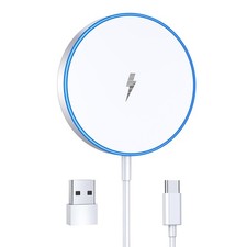 Magnetic Wireless Charger 15w Apple Mag-Safe Charger for iPhone 17 Pro Max/17 Pr