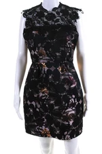 Trina Turk Womens Black Floral Priceless Dress Size 6 10818880