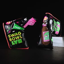 Swag Golf Swag Bowl Special Blade Putter Cover Version RARE Super Bowl LVII 57