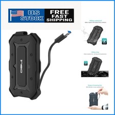 2.5" USB 3.0 Waterproof HDD Enclosure - Rugged  Portable for Gaming  Storage