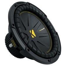 Kicker 50CWCS84 CompC 8 Inch Single 4 Ohm Voice Coil SVC Subwoofer