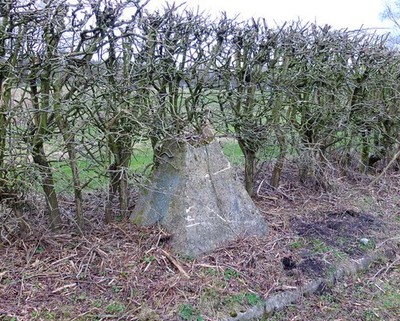Foto 6x4 Minenschachtkappe südwestlich von Gidlow Friedhof Wigan c2017