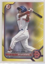 2022 Bowman Prospects Yellow Border 26/75 Jeter Downs #BP-116 11pj