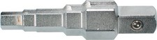 Stufenschlüssel für Heizkörperventilnippeln 5-stufig 3/8-21 mm