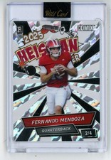 2026 Wild Card Comix Fernando Mendoza 2/4 RC Heisman Trophy #1 Draft Pick