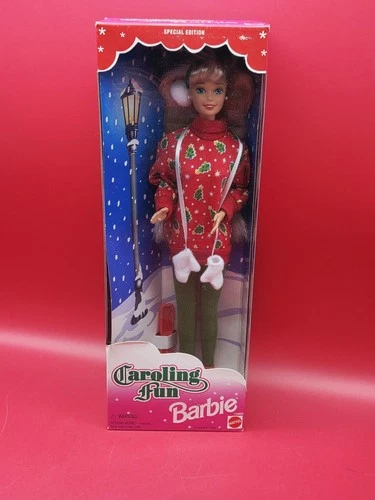 1995 Mattel Special Edition Christmas Caroling Fun Barbie #13966 NRFB