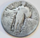 1929-D U.S. Standing Liberty Quarter - SILVER $1/4 - Solid GOOD