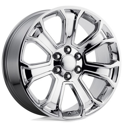 22x9 Performance Replicas Wheels PR166  Chrome Rims 6x139.7 ET+24 (1pc)