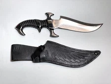 Gill Hibben Bowie Knife The Raven UC700 with Leather Sheath