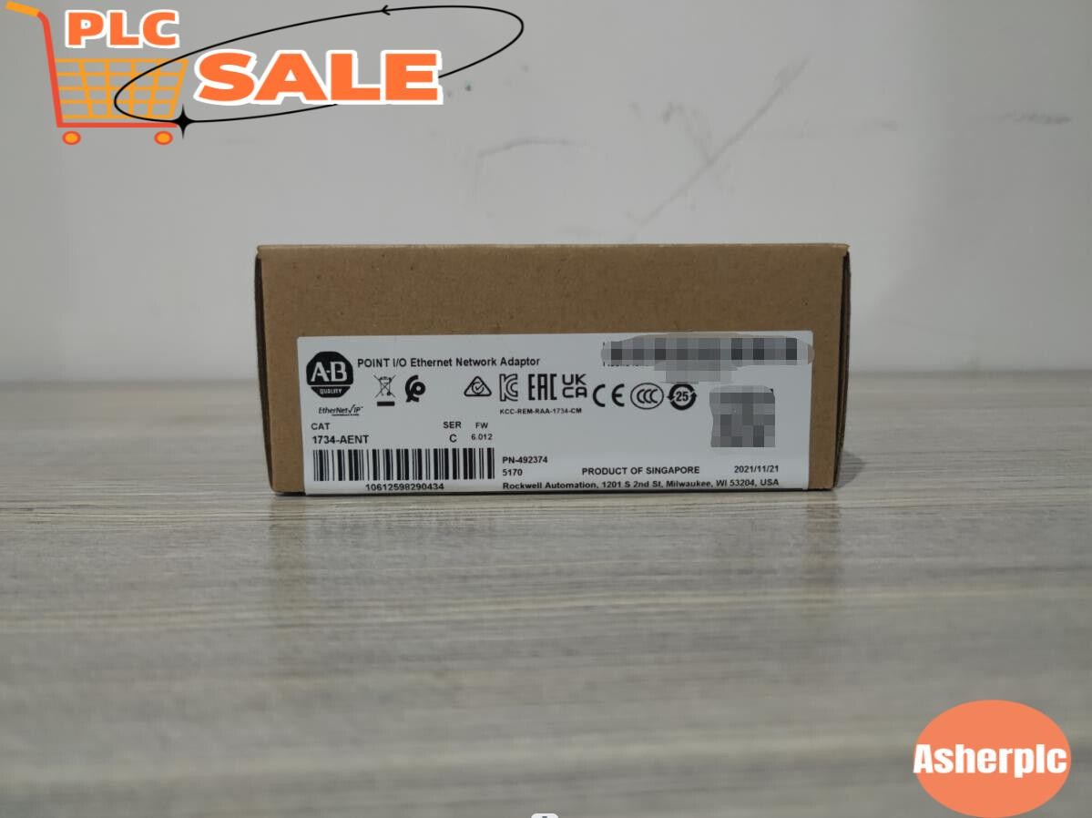 New Allen-Bradley 1734-AENT SER C POINT I/O Ethernet Network Adaptor