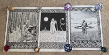(3) Seasons of Phish Trey Anastasio Fan Art Posters By David Drennon 17 X 23.
