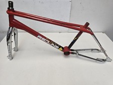 1985 Red Line RL20 II Pro Styler Frame & Fork California Red Frameset USA OS BMX