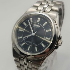 Citizen Eco-Drive Solar Powered Men's Watch, Black Dial