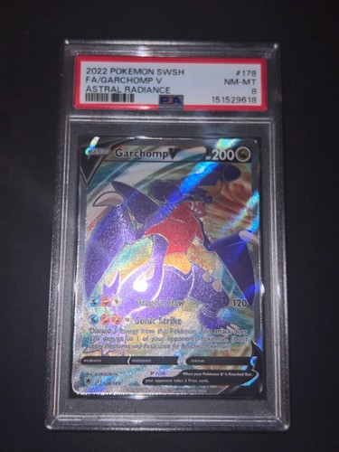 Garchomp V graded PSA 8 for sale on eBay