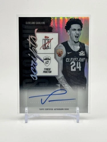 2025 Topps Signature Tyrese Proctor Base (RAW)