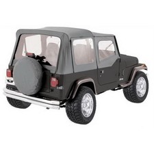 Rampage For 1976-1983 Jeep Cj5 Complete Top - Grey Denim