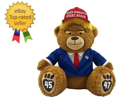 Proud Patriots 47Th President Trump Teddy Bear - #1 Collectible Bear for Trump S