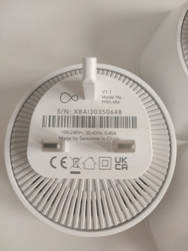 3x Virgin Media WiFi Booster Pod - Model: PP01-VM - Afbeelding 5 van 6