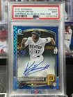 Konnor Griffin - 2025 Bowman Blue X Fractor Auto /150 PSA 9 MINT